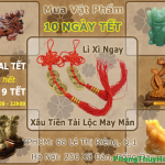 Rinh Vật Phẩm trong ngày Tết, nhận Lì Xì cực ý nghĩa và may mắn