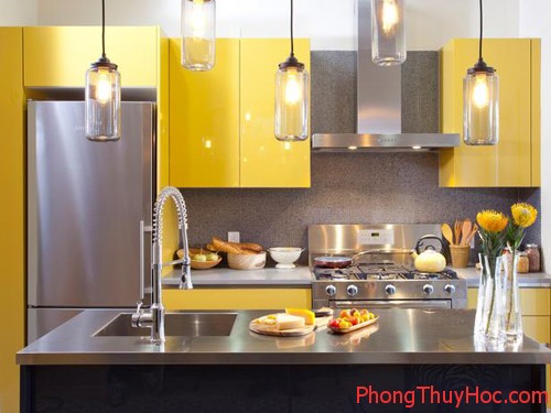 20140519075323349 Ứng dụng màu sắc trong phong thủy phòng bếp